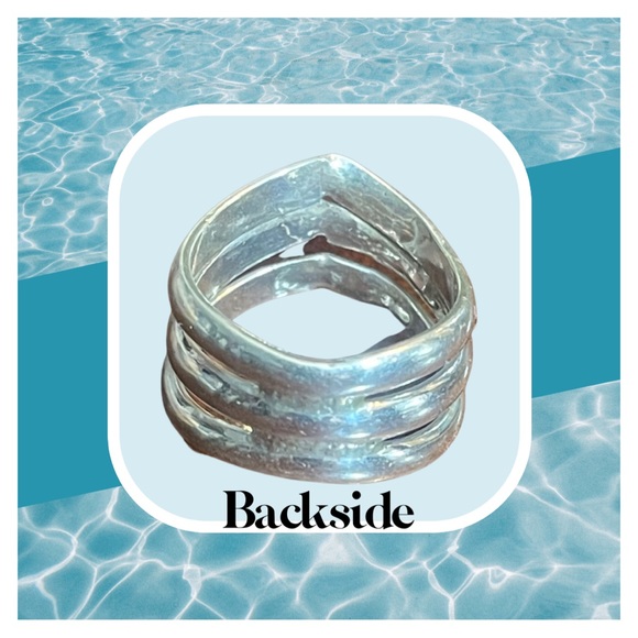 Beautiful Sterling silver ring made in Mexico - Picture 4 of 4